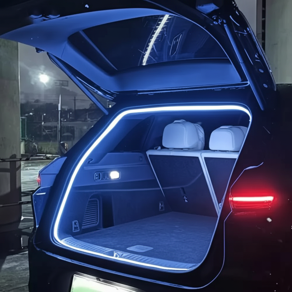 Trunk Glow Automatic LED Light Strip luggage compartment light
