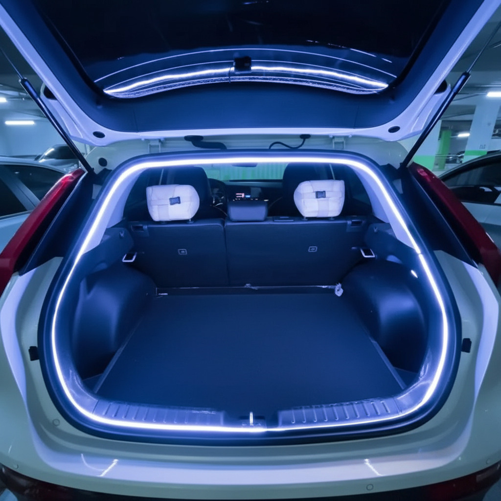 Trunk Glow Automatic LED Light Strip luggage compartment light